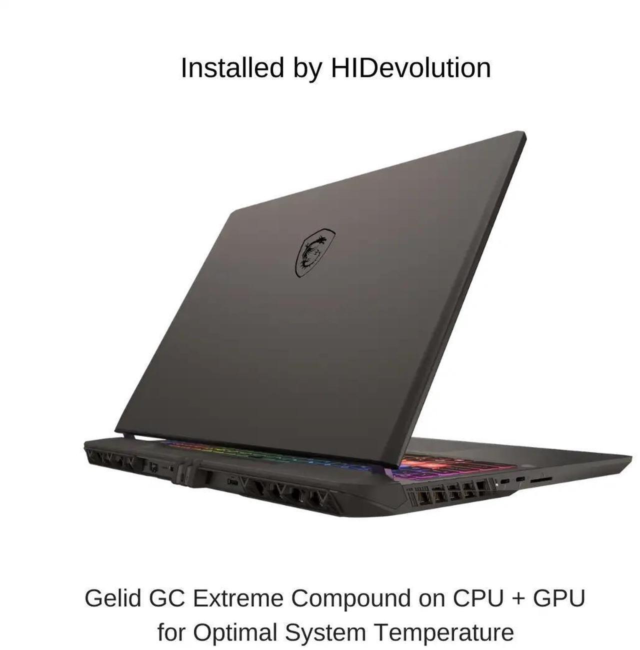 Alt view image 2 of 7 - [2025] HIDevolution MSI Vector 16 HX AI A2XWIG 16" QHD+ 240Hz, 2.1 GHz Ultra 9-275HX, RTX 5080, 32 GB DDR5 RAM, 16 TB PCIe SSD, Windows 11 Pro