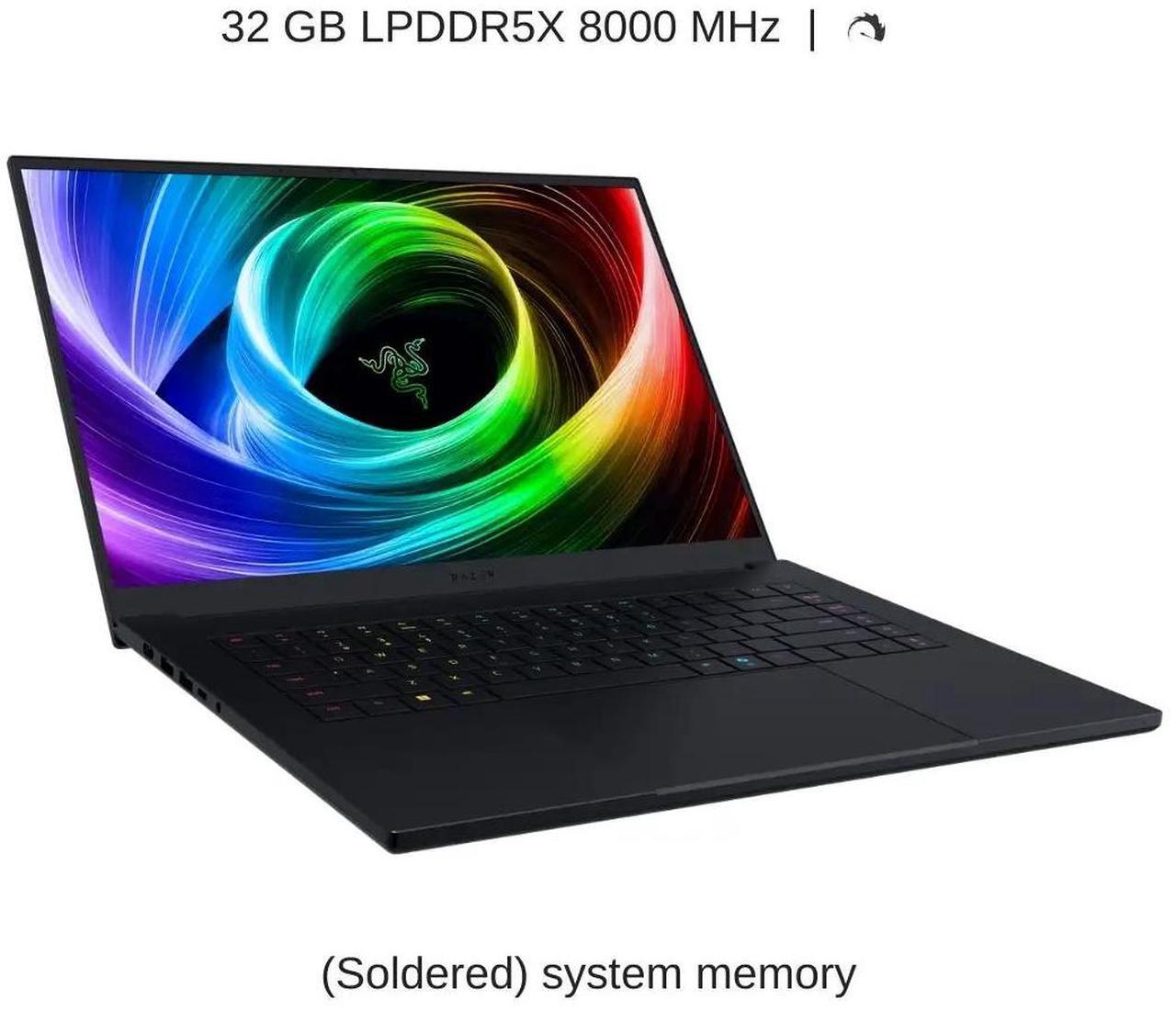 Alt view image 3 of 7 - Razer Blade 16 [2025] Black, 16" QHD+ 240Hz OLED, 2.0 GHz Ryzen AI 9 HX 370, RTX 5090, 32 GB LPDDR5X RAM, 2 TB PCIe SSD, Windows 11 Home