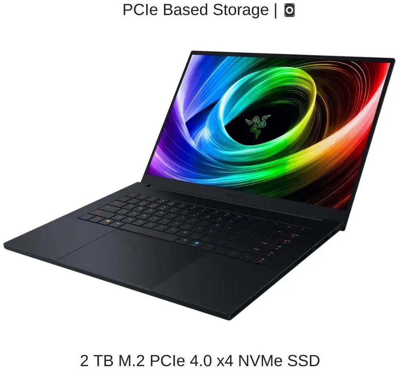 Alt view image 4 of 7 - Razer Blade 16 [2025] Black, 16" QHD+ 240Hz OLED, 2.0 GHz Ryzen AI 9 HX 370, RTX 5090, 32 GB LPDDR5X RAM, 2 TB PCIe SSD, Windows 11 Home