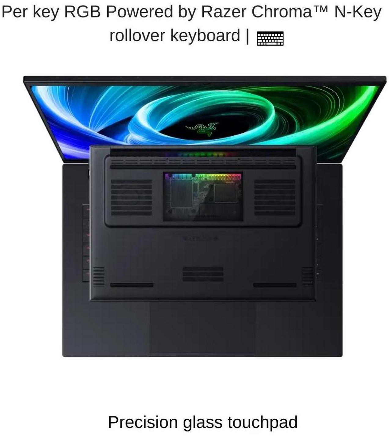 Alt view image 5 of 6 - Razer Blade 18 [2025] Black, 18" Dual UHD+ 240Hz / FHD+ 440Hz, 2.1 GHz Ultra 9-275HX , RTX 5070TI, 32 GB DDR5 RAM, 1 TB PCIe SSD, Windows 11 Home