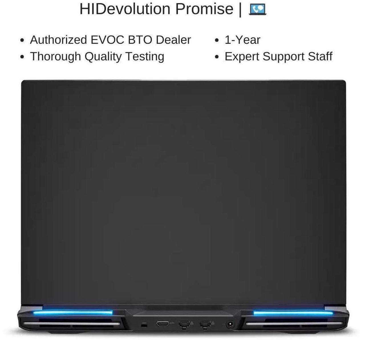 Alt view image 7 of 7 - [2025] HIDevolution EVOC High Performance Systems X5801D (X580WNT-G) 18" UHD+ 200Hz, 2.1 GHz Ultra 9-275HX, RTX 5090, 256 GB DDR5 RAM, 32 TB PCIe SSD, Windows 11 Pro