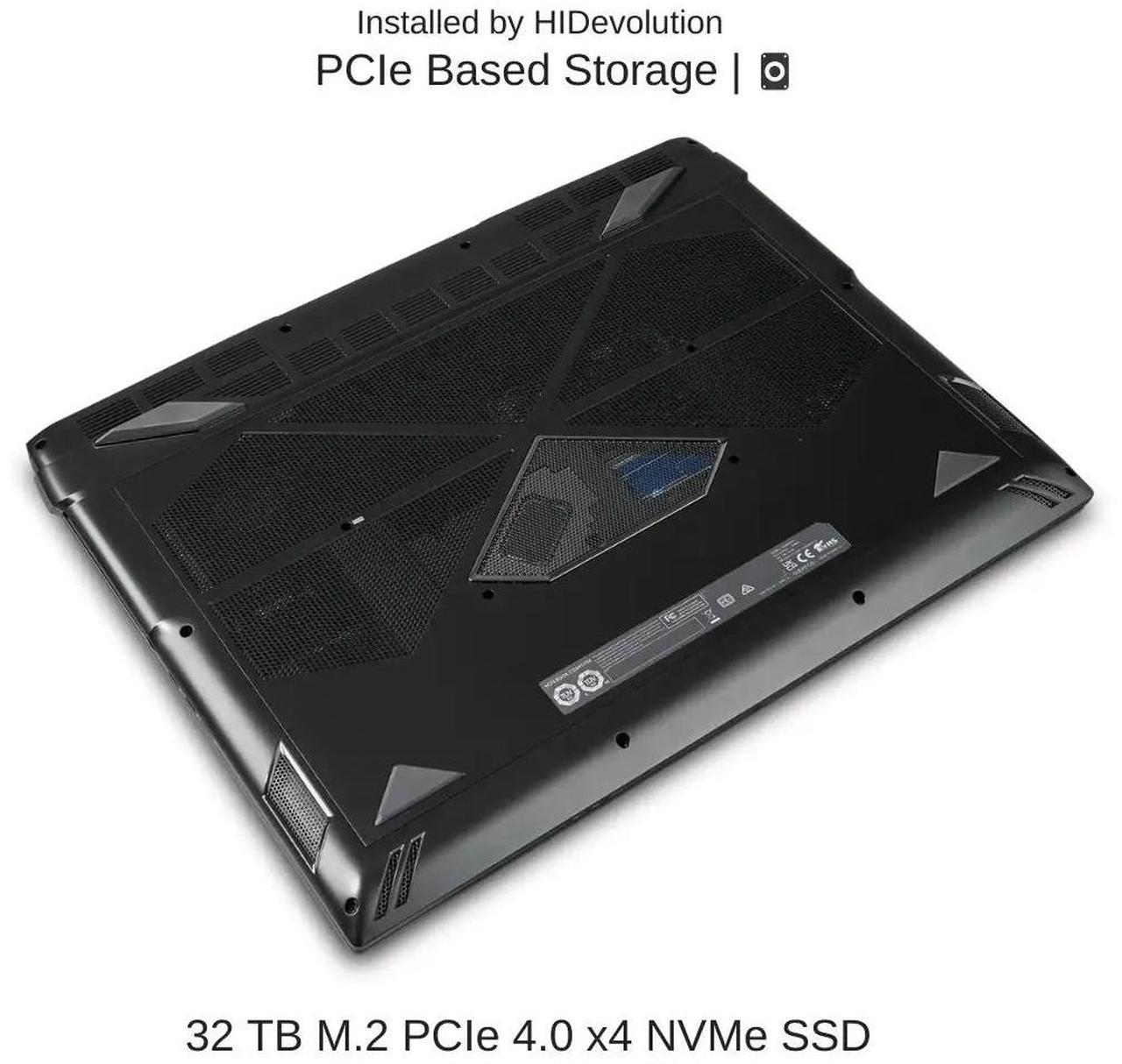Alt view image 5 of 7 - [2025] HIDevolution EVOC High Performance Systems X5801D (X580WNT-G) 18" UHD+ 200Hz, 2.1 GHz Ultra 9-275HX, RTX 5090, 256 GB DDR5 RAM, 32 TB PCIe SSD, Windows 11 Pro