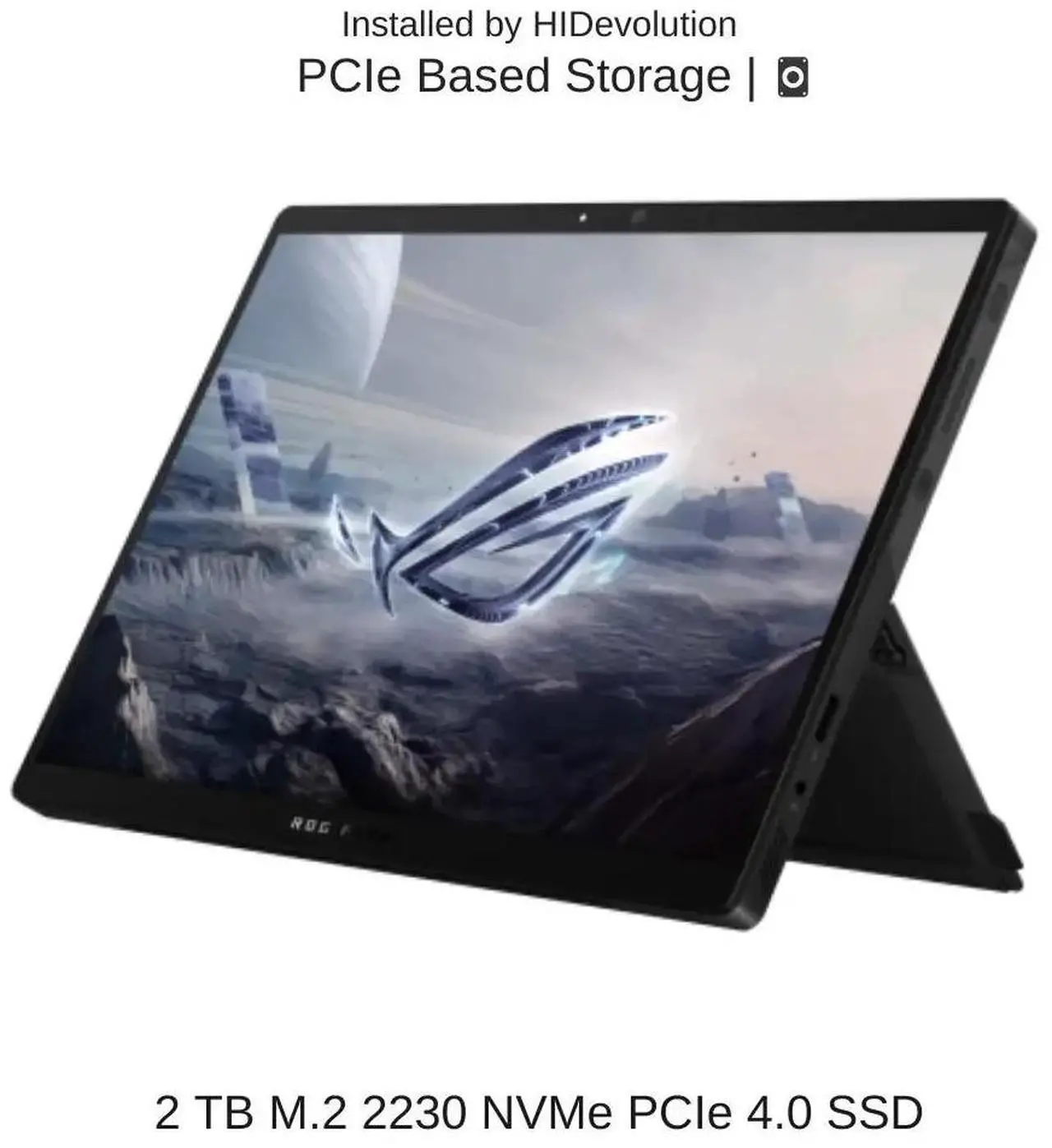 Alt view image 5 of 7 - [2025] HIDevolution ASUS ROG Flow Z13 GZ302EA 13.4" WQXGA 180Hz Touch, 3.2 GHz Ryzen Al Max 390, 32GB LPDDR5X RAM, 2 TB PCIe SSD, Windows 11 Pro
