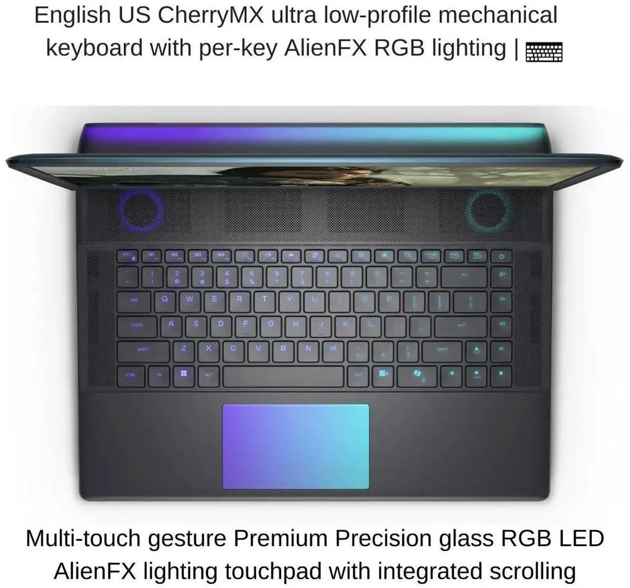 Alt view image 6 of 7 - [2025] Alienware 16 Area-51 [Mechanical Keyboard] 16" QHD+ 240Hz, 2.1 GHz Ultra 9-275HX, RTX 5090, 128 GB DDR5 RAM, 2 TB PCIe SSD, Windows 11 Home
