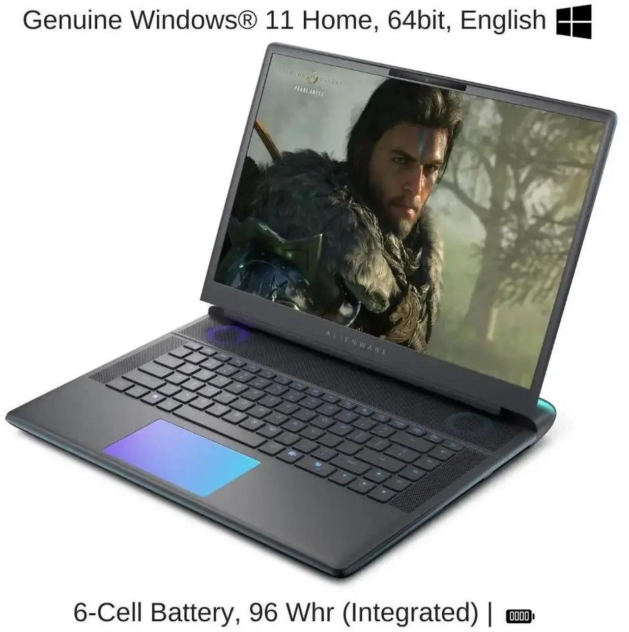 Alt view image 7 of 7 - [2025] Alienware 16 Area-51 [Mechanical Keyboard] 16" QHD+ 240Hz, 2.1 GHz Ultra 9-275HX, RTX 5090, 128 GB DDR5 RAM, 2 TB PCIe SSD, Windows 11 Home