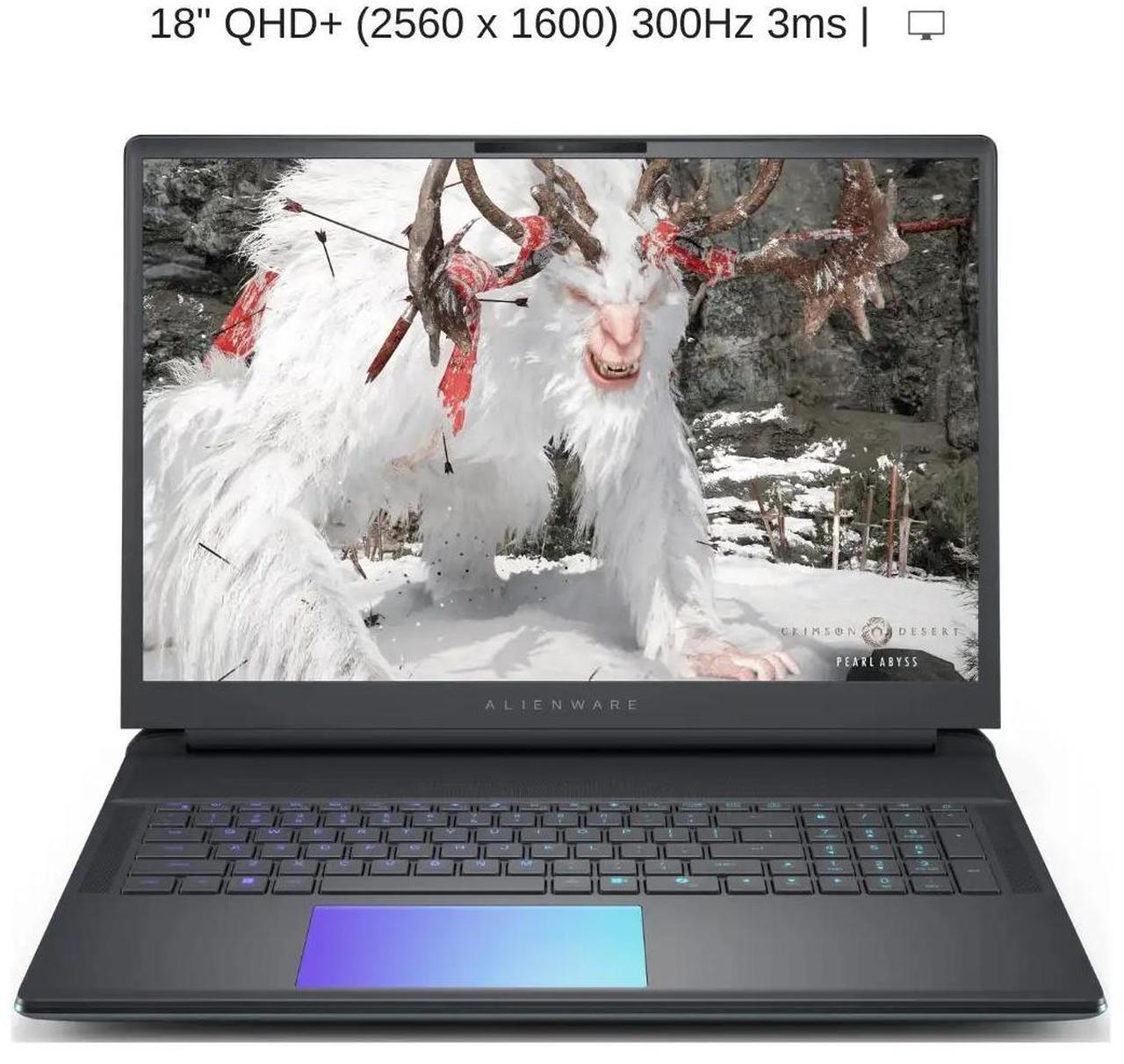 Alt view image 5 of 7 - [2025] Alienware 18 Area-51 [Mechanical Keyboard] 16" QHD+ 240Hz, 2.1 GHz Ultra 9-275HX, RTX 5090, 128 GB DDR5 RAM, 16 TB PCIe SSD, Windows 11 Home