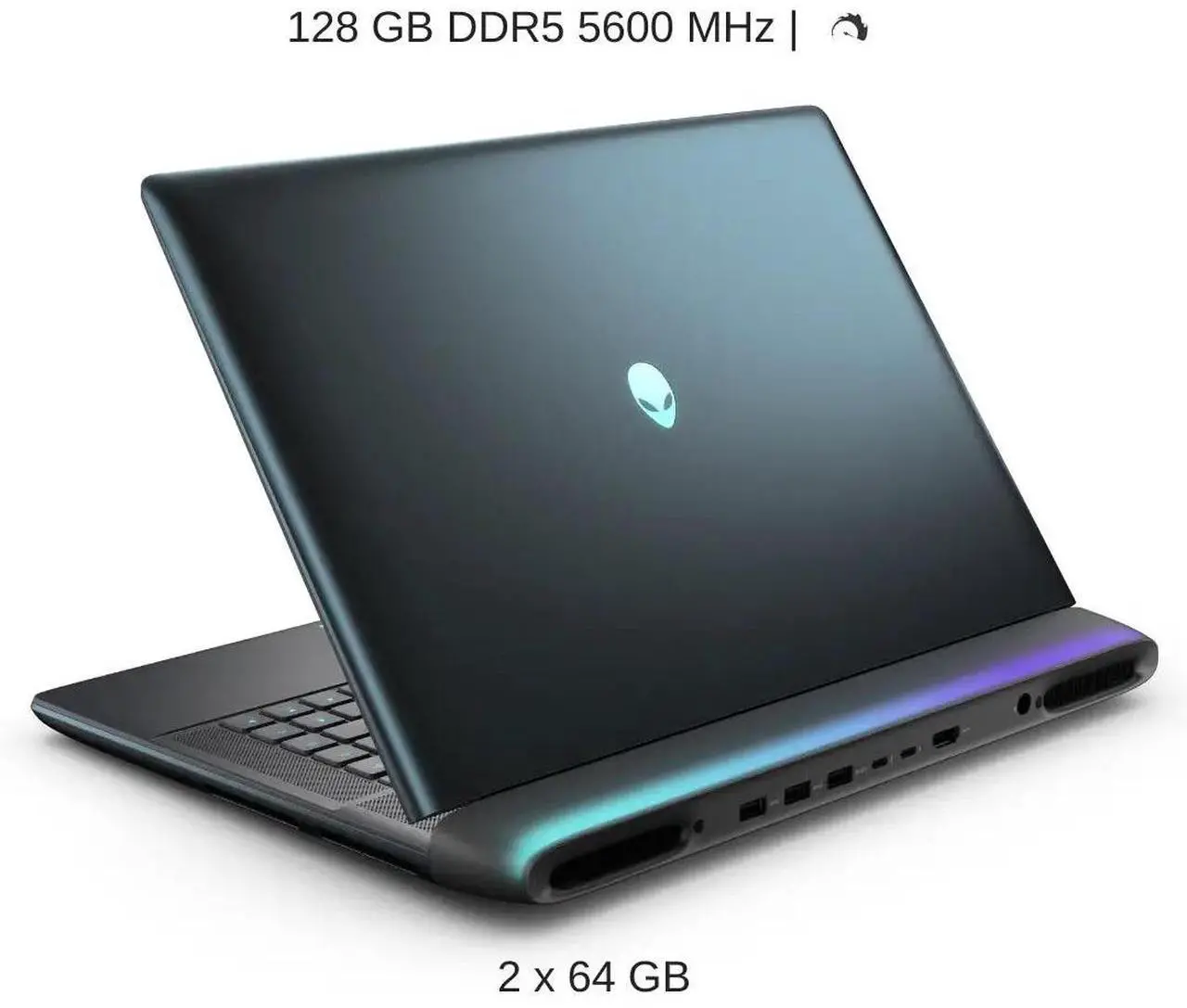 Alt view image 3 of 7 - [2025] Alienware 16 Area-51 [Mechanical Keyboard] 16" QHD+ 240Hz, 2.1 GHz Ultra 9-275HX, RTX 5090, 128 GB DDR5 RAM, 2 TB PCIe SSD, Windows 11 Home
