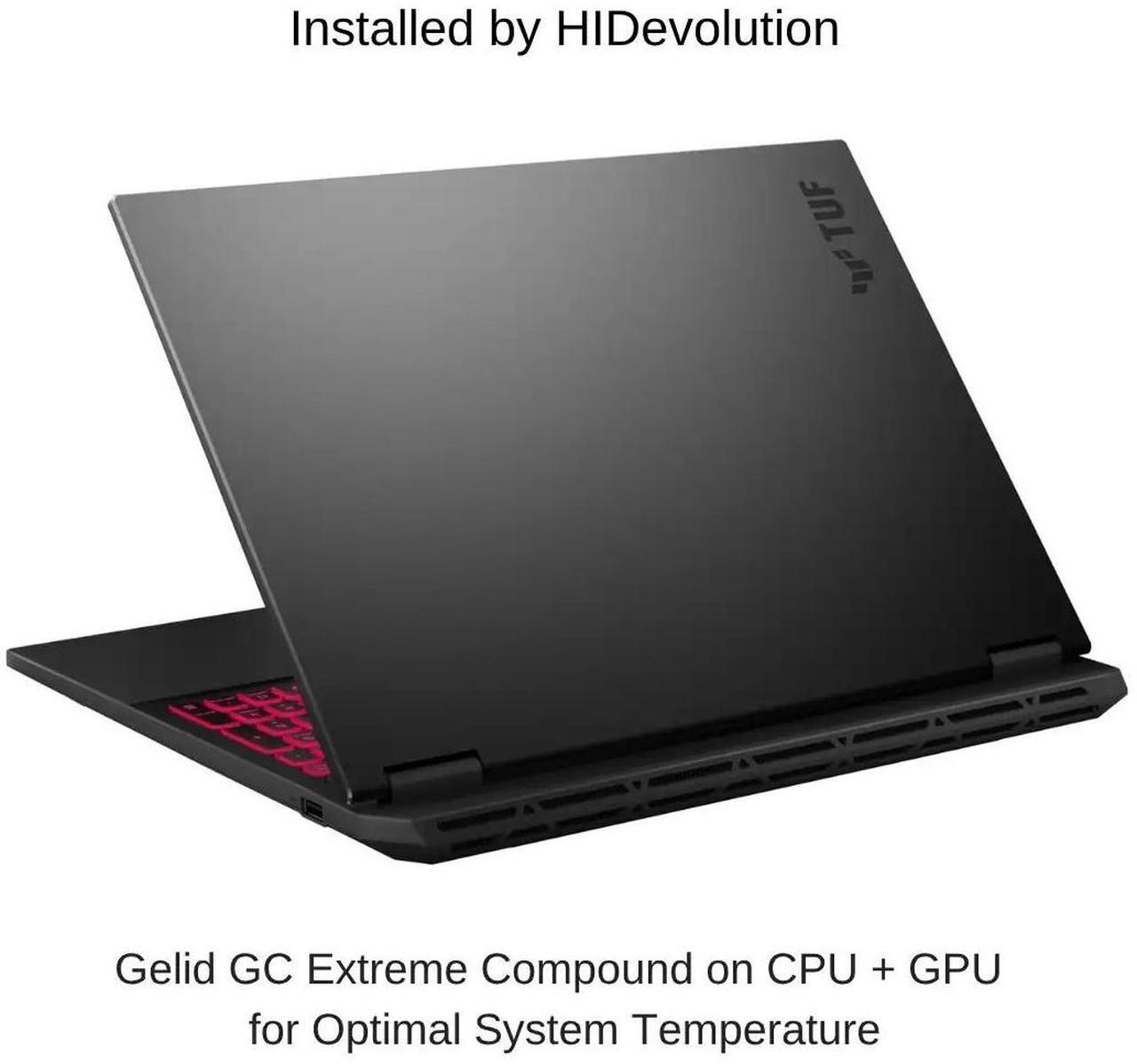 Alt view image 2 of 7 - [2025] HIDevolution ASUS TUF Gaming A16 FA608UP 6" FHD+ 165Hz IPS-Level, 4.0 GHz Ryzen 9 270, RTX 5070, 32 GB DDR5 RAM, 1 TB PCIe SSD, Windows 11 Home