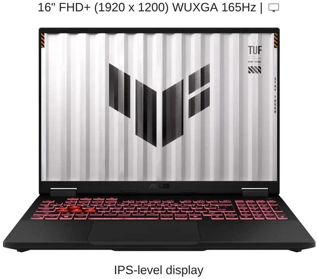 Alt view image 6 of 7 - [2025] HIDevolution ASUS TUF Gaming A16 FA608UP 6" FHD+ 165Hz IPS-Level, 4.0 GHz Ryzen 9 270, RTX 5070, 32 GB DDR5 RAM, 1 TB PCIe SSD, Windows 11 Home