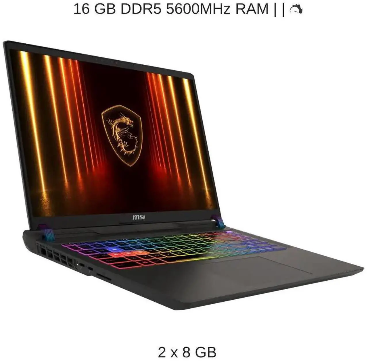 Alt view image 4 of 7 - [2025] HIDevolution MSI Vector 16 HX AI A2XWHG 16" QHD+ 240Hz, 2.1 GHz Ultra 9-275HX, RTX 5070TI, 16 GB DDR5 RAM, 2 TB PCIe SSD, Windows 11 Home