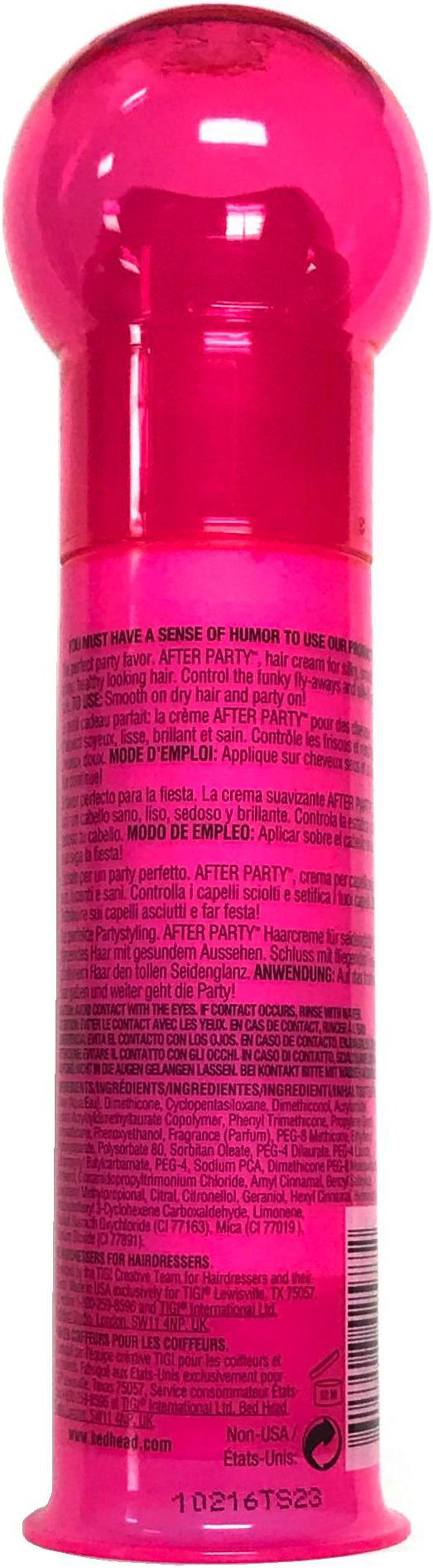 Alt view image 2 of 12 - Tigi - Bed Head After Party Smoothing Cream (For Silky, Shiny, Healthy Looking Hair) 100ml/3.4oz