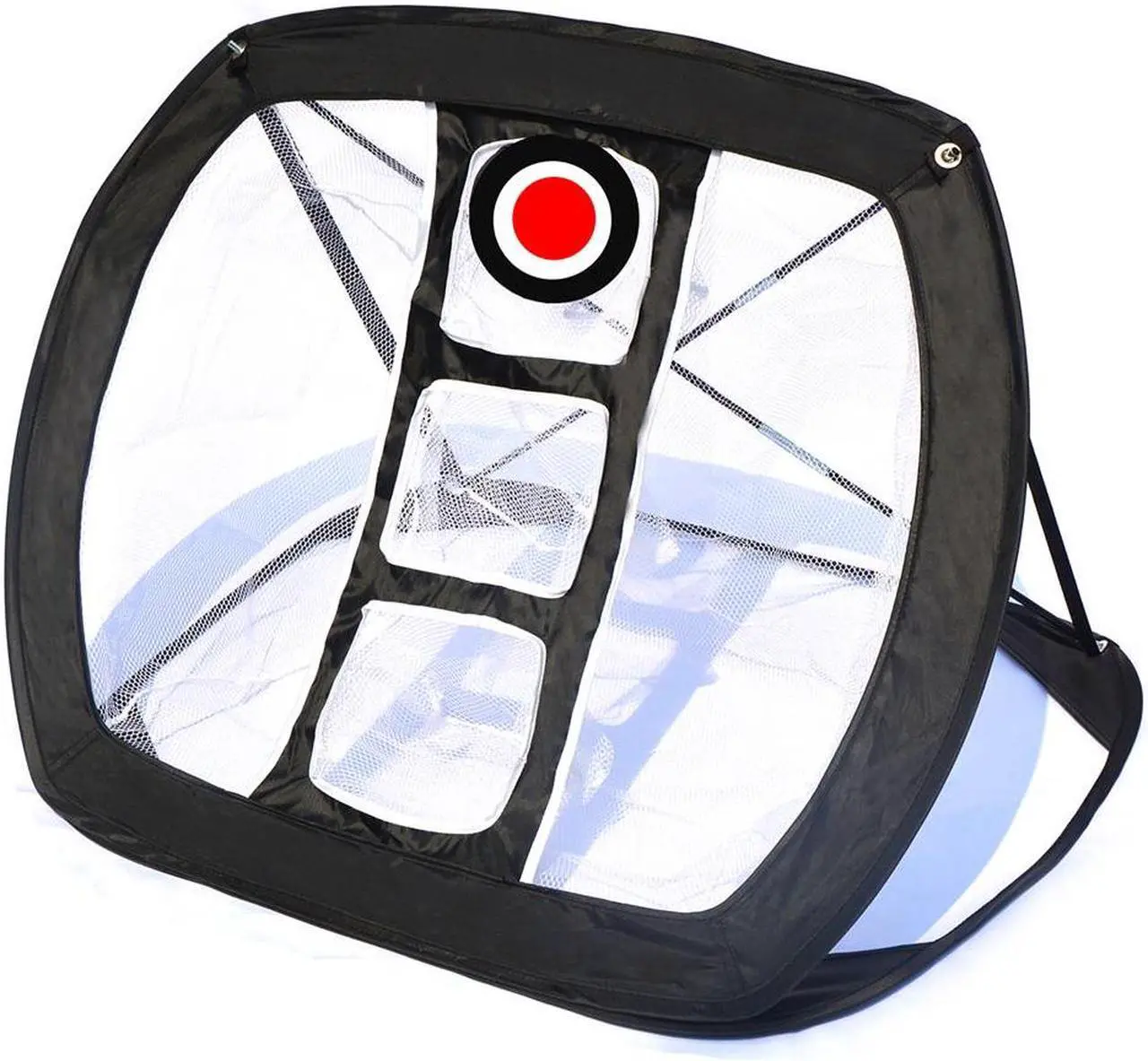 Alt view image 2 of 6 - Pop Up Golf Chipping Net Indoor Outdoor Accuracy Swing Practice Backyard Fun - axGear