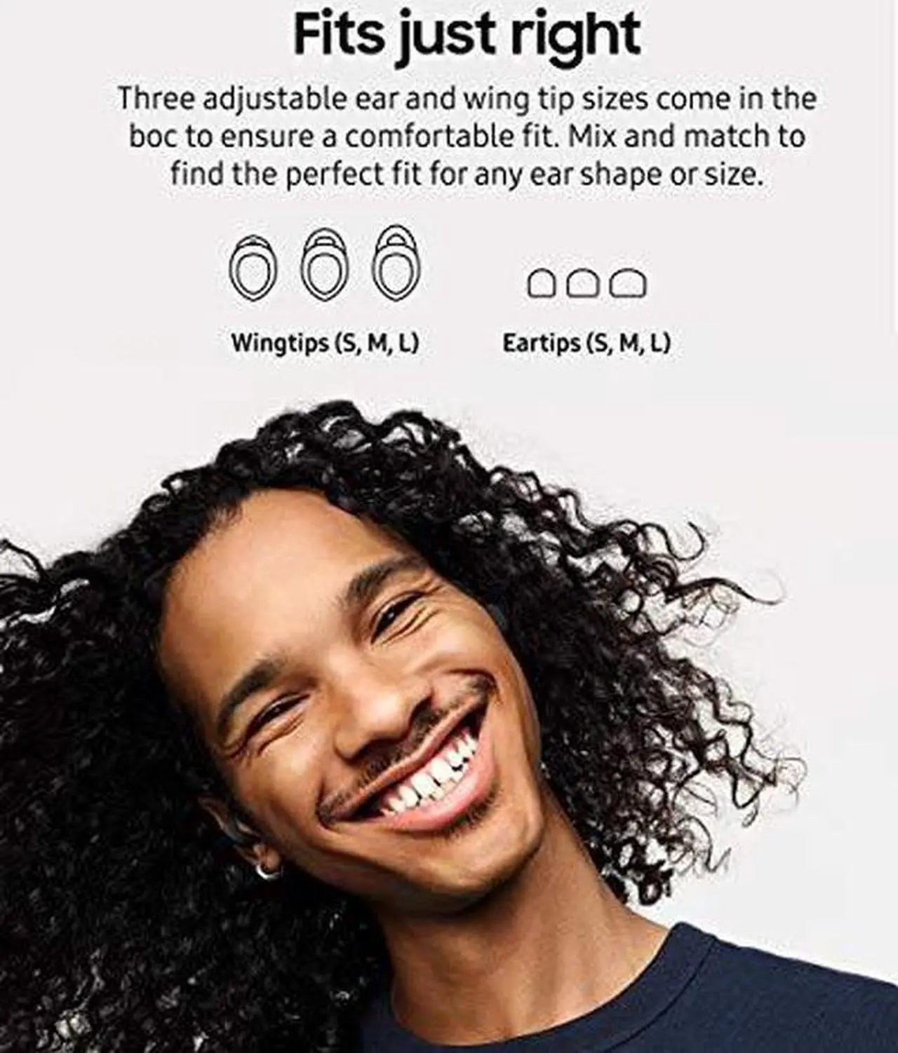 Alt view image 4 of 20 - Samsung Galaxy Buds+ True Wireless Bluetooth Earbud Headphones - Black