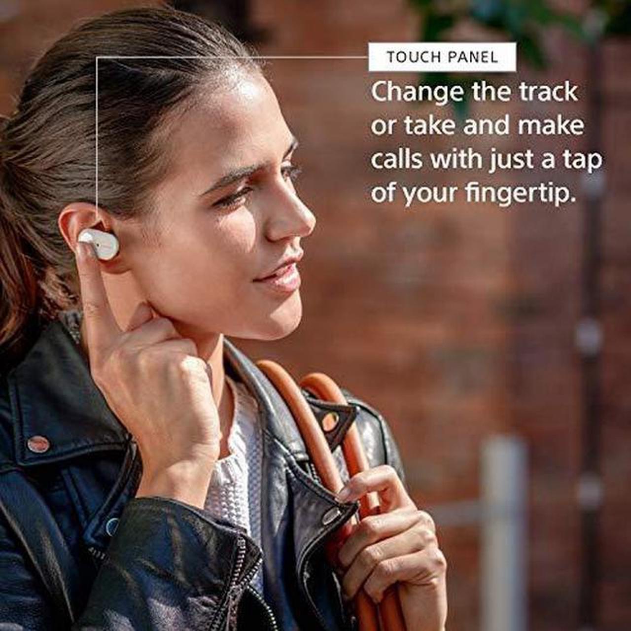 Alt view image 20 of 20 - Sony WF-1000XM3 Industry Leading Noise Canceling Truly Wireless Earbuds (White)