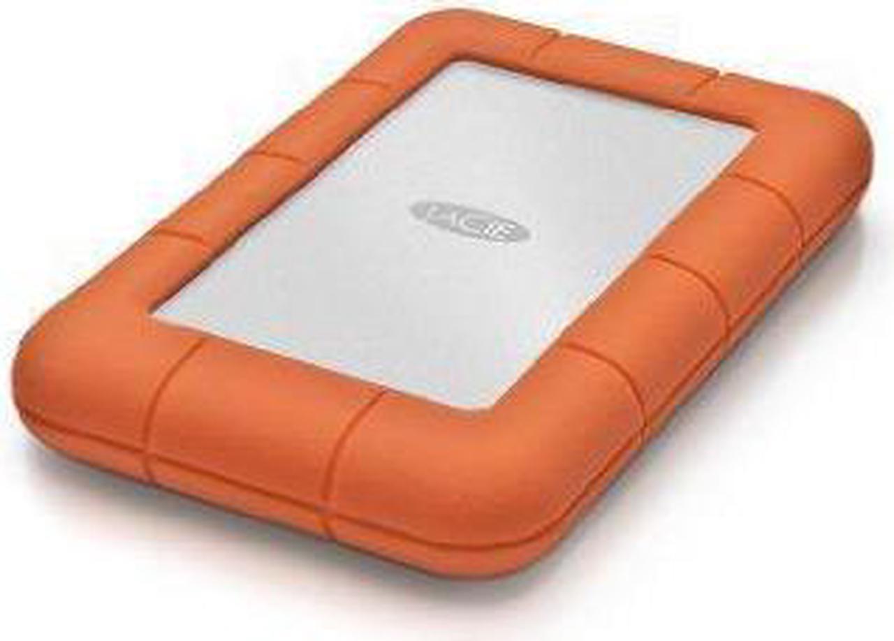 LaCie Rugged 1 TB USB 3.0 Mini Disk Portable Hard Drive 301558