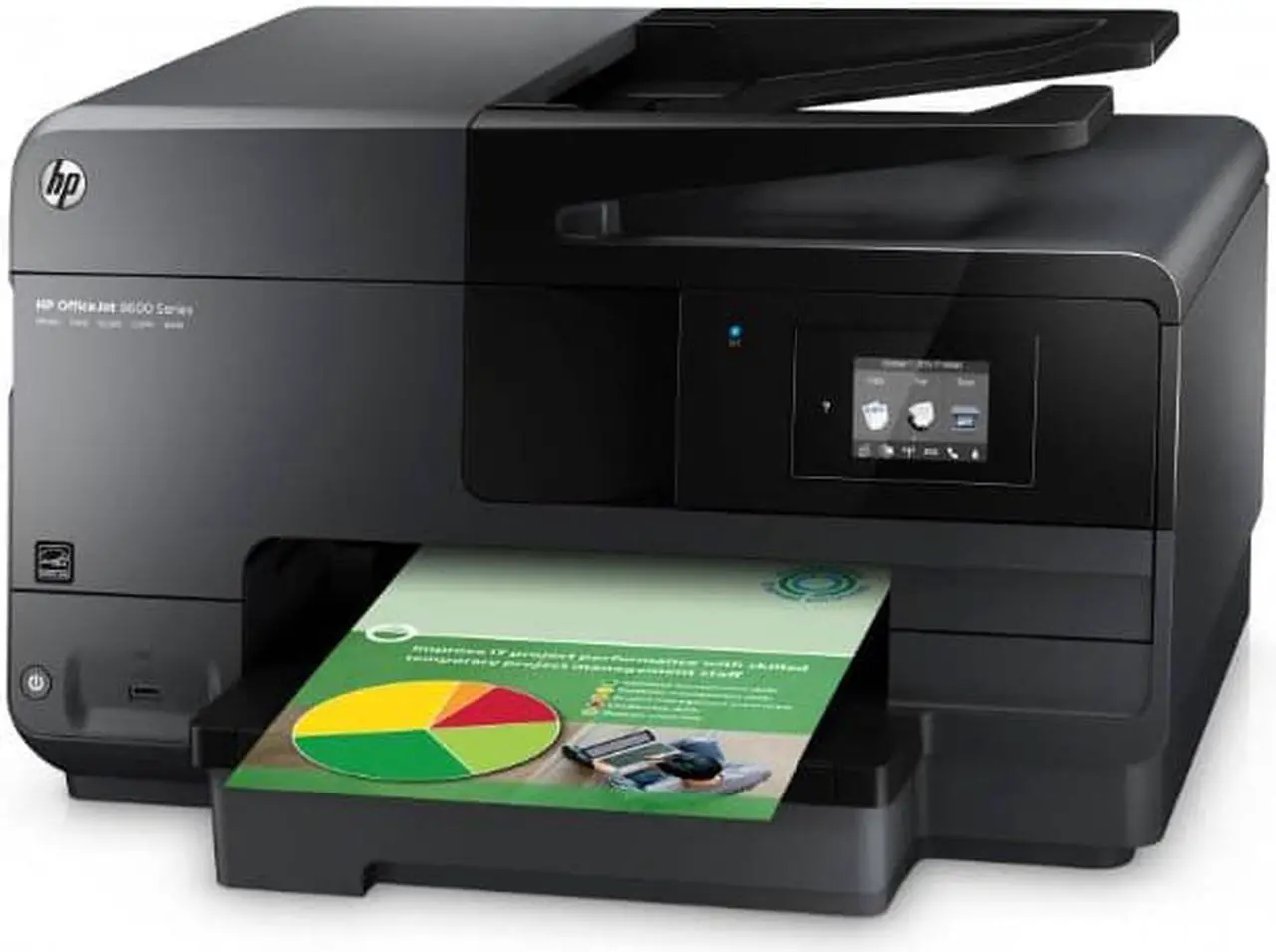 Alt view image 2 of 2 - HP OfficeJet 8600 Series All-in-One Inkjet Printer (T0K98A)