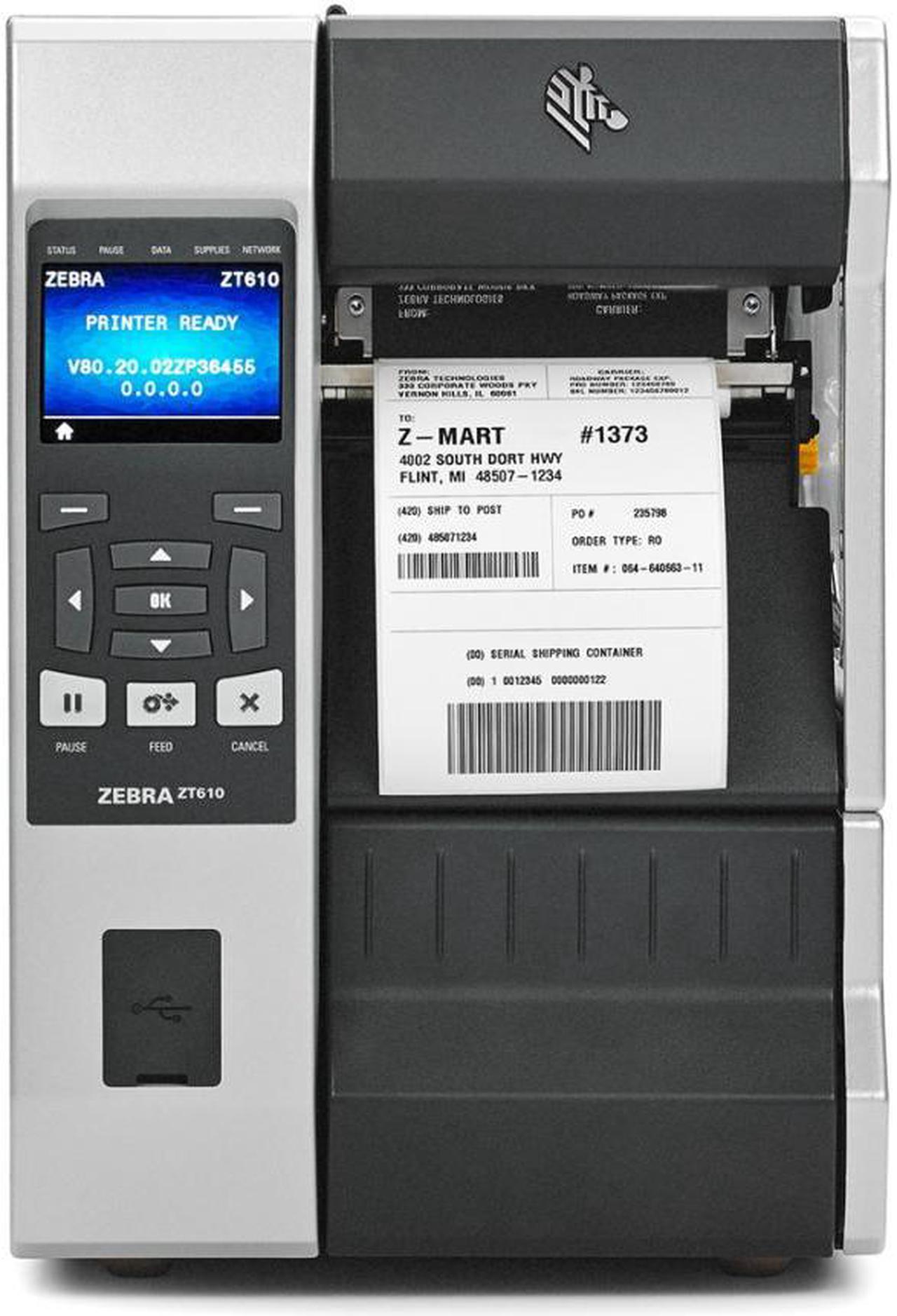 Zebra ZT610 Barcode Label Printer (ZT61046-T210100Z)