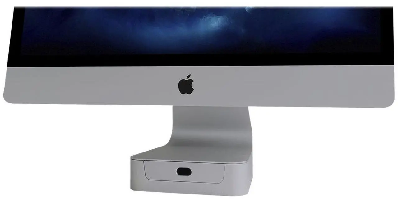Alt view image 4 of 8 - Rain Design mBase Monitor Mount 27" for iMac, Space Gray (10045)