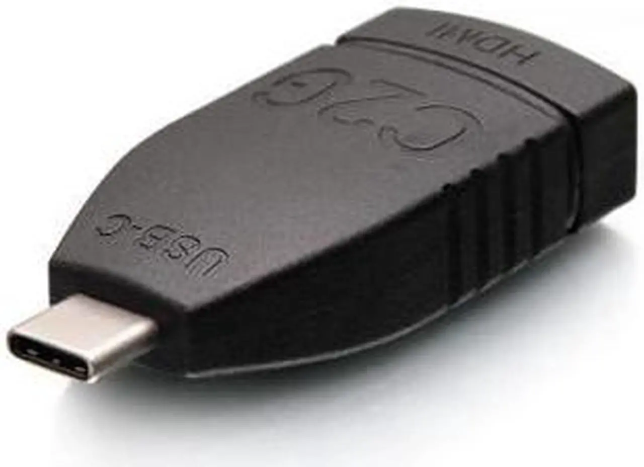 Alt view image 8 of 10 - C2G 4K USB C to HDMI Adapter - 1 x HDMI Female Digital Audio/Video - 1 x Type C Male USB - 3840 x 2160 Supported