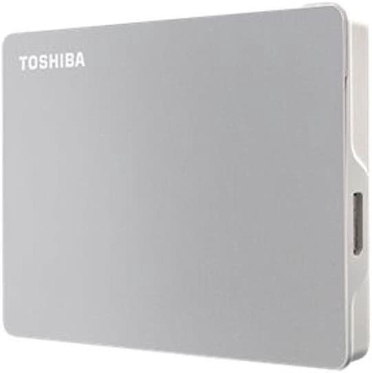 2,5 4TB Toshiba Canvio Flex 3.2 Gen 1 (3.1 Gen 1) - Silber