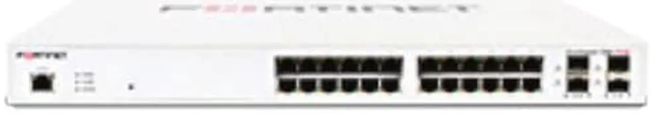 Alt view image 10 of 13 - Fortinet FortiSwitch 124E-FPOE 24 Port Layer 2 Gigabit Ethernet Switch - FS-124E-FPOE