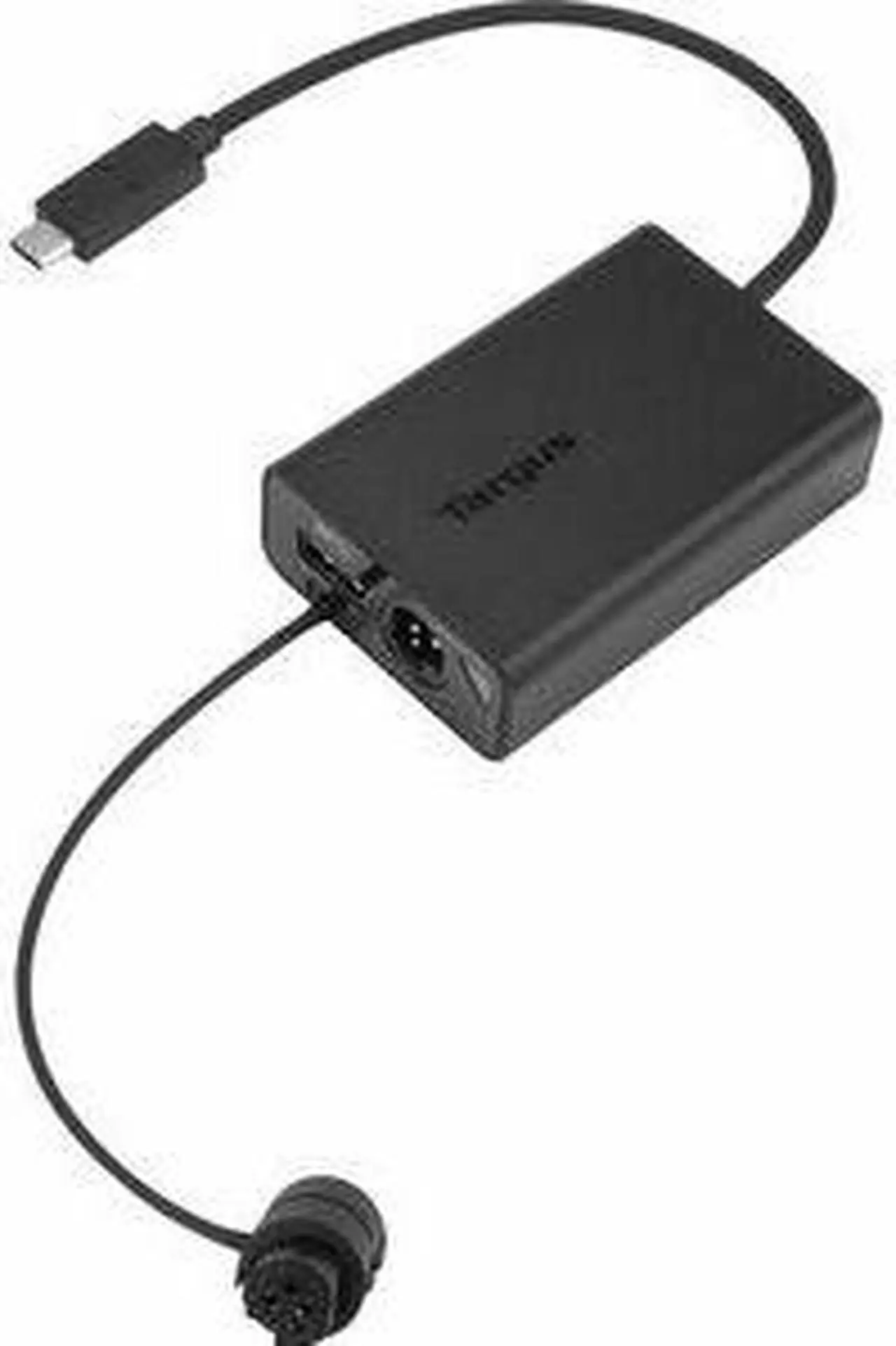 Alt view image 11 of 12 - Targus USB-C Multiplexer Adapter - Power/USB/USB-C Data Transfer/Power Cable for Docking Station, Notebook, Dock - Black - ACA47GLZ