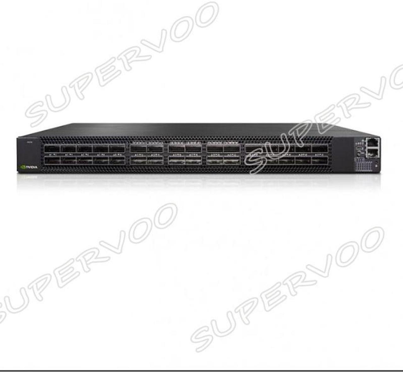 Main image of NVIDIA Spectrum-2 SN3700C - Switch - L3 - Managed - 32 x 100 Gigabit QSFP28 - front to back airflow - rack-mountable