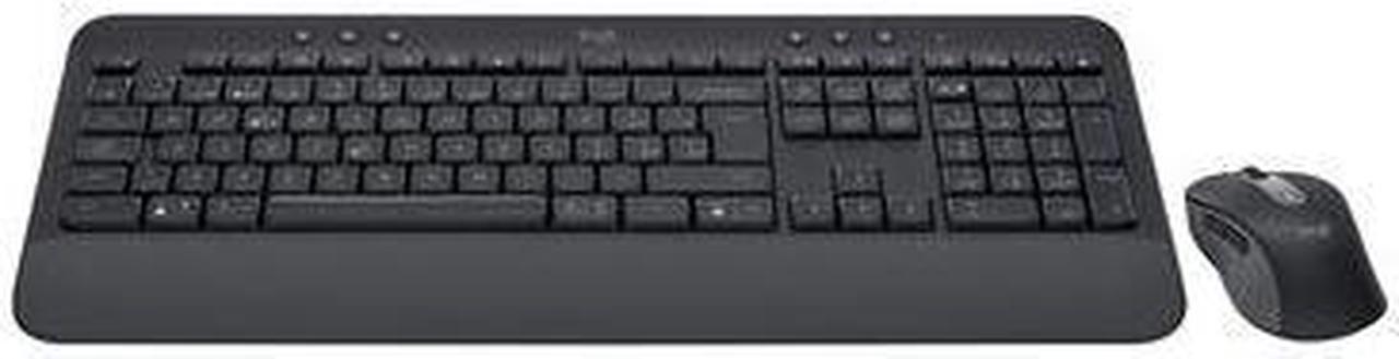 Logitech Keyboard and Mouse Set MK650 - US QWERTY - Graphite