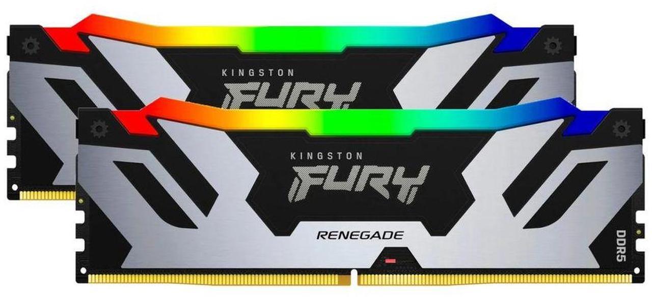Alt view image 4 of 4 - Kingston Fury Renegade 48GB (2 x 24GB) 288-Pin PC RAM DDR5 7200 (PC5 57600) Memory (Desktop Memory) Model KF572C38RSAK2-48