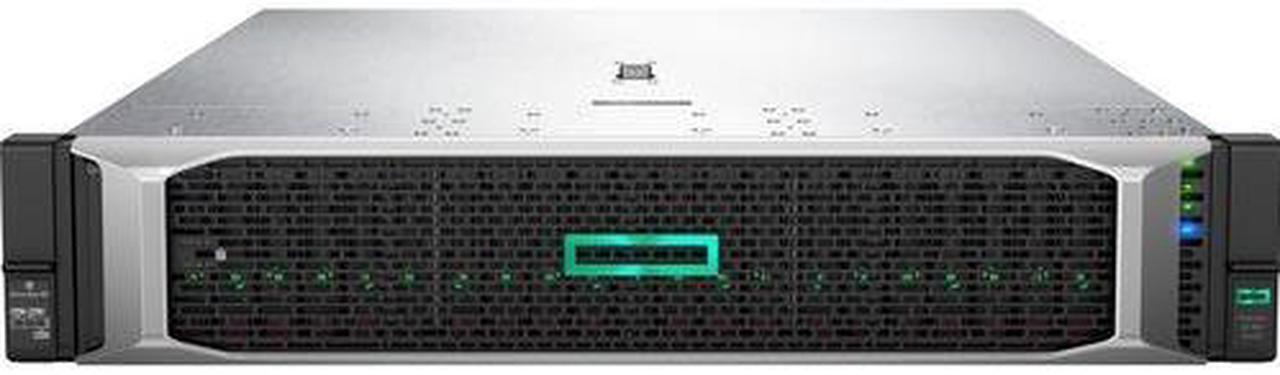 Alt view image 3 of 4 - HPE ProLiant DL380 Gen10 Server with One Intel Xeon Silver 4210R Processor, 32 GB Dual Rank Memory, 8 Small Form Factor Drive Bays, One Embedded 4 X 1GbE Network Adapter