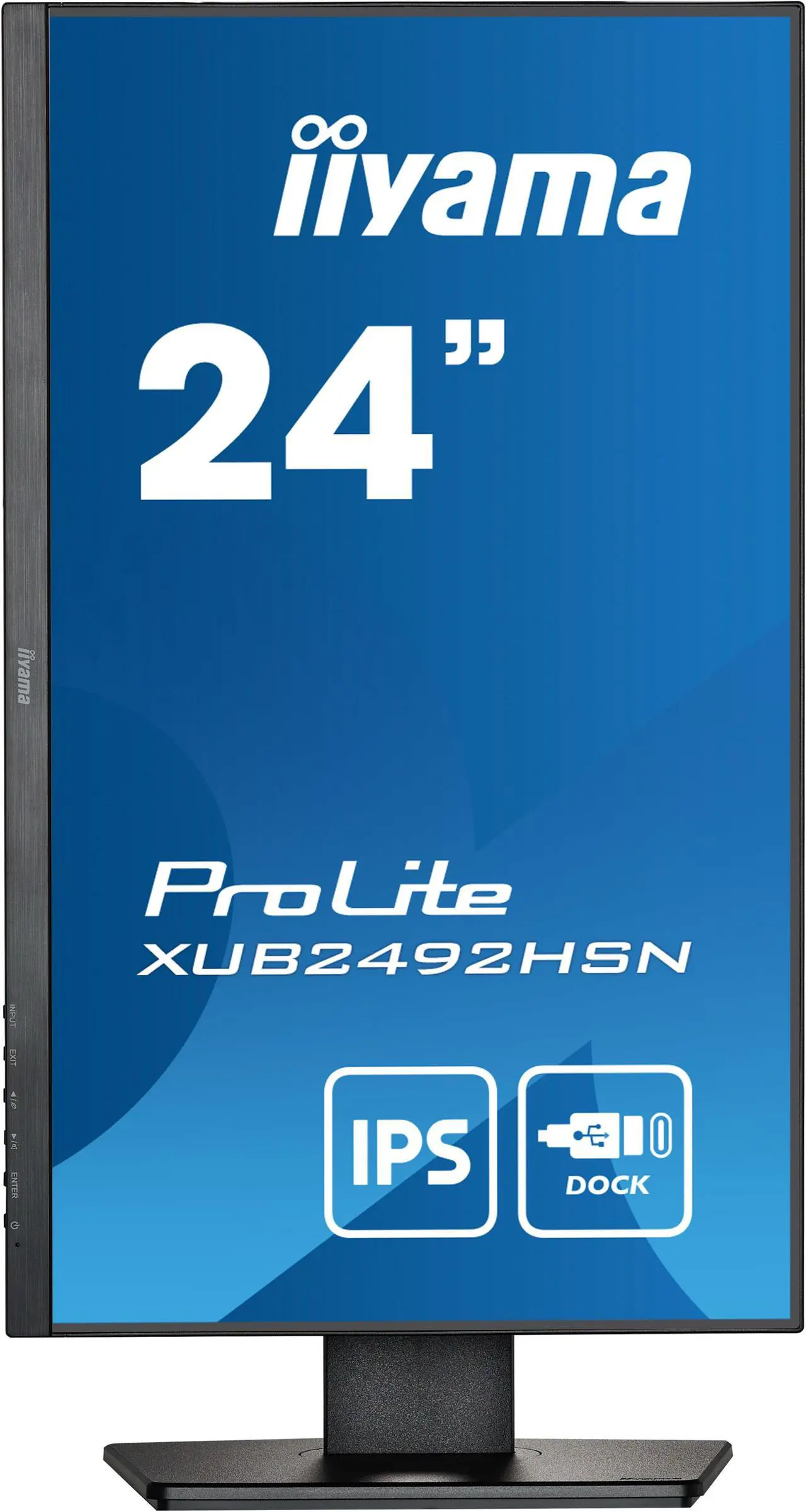 Alt view image 3 of 4 - iiyama LED-Display XUB2492HSN-B5 - 61 cm (24") - 1920 x 1080 Full HD