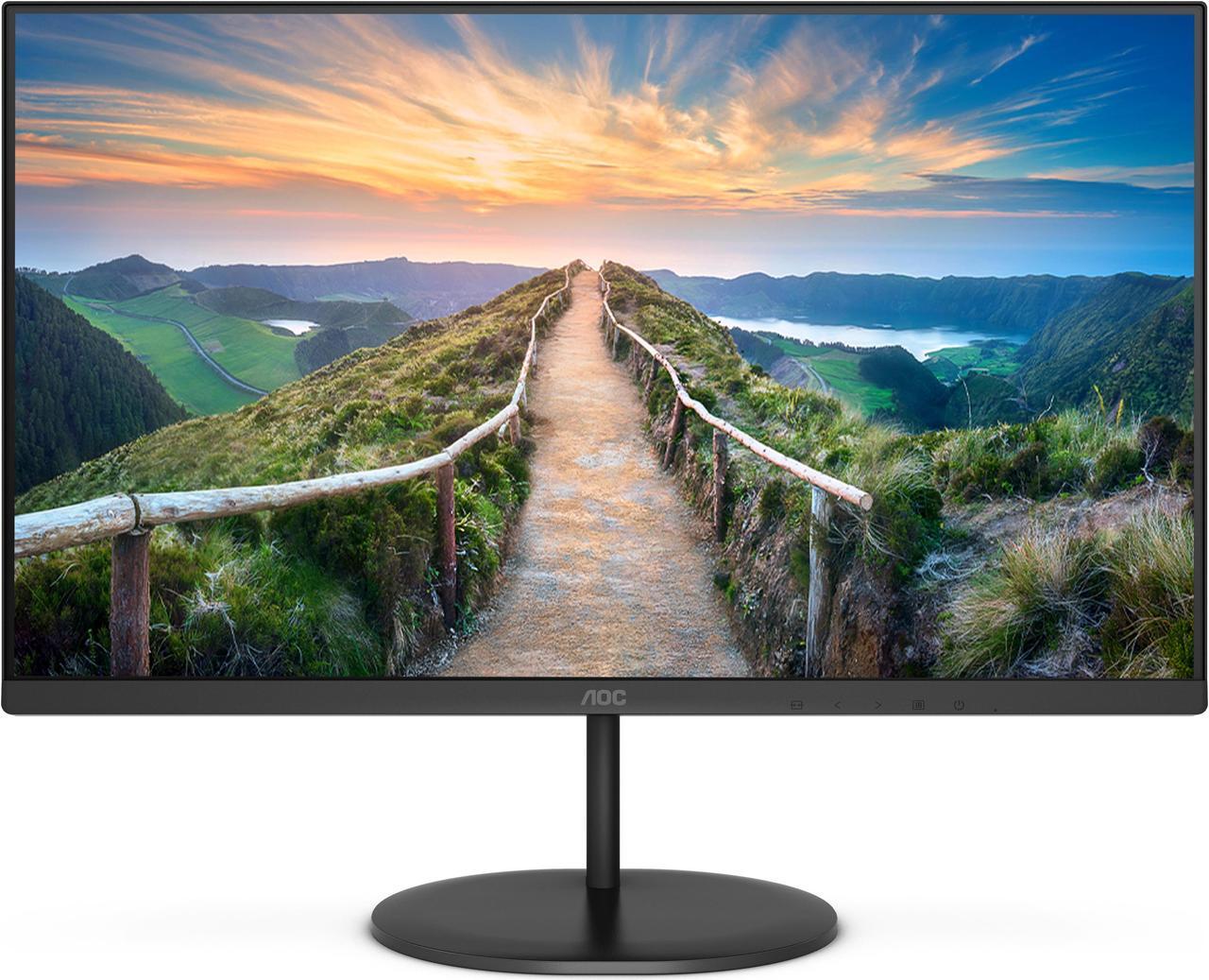Alt view image 3 of 4 - AOC Q24V4EA - LED monitor - QHD - 24"
