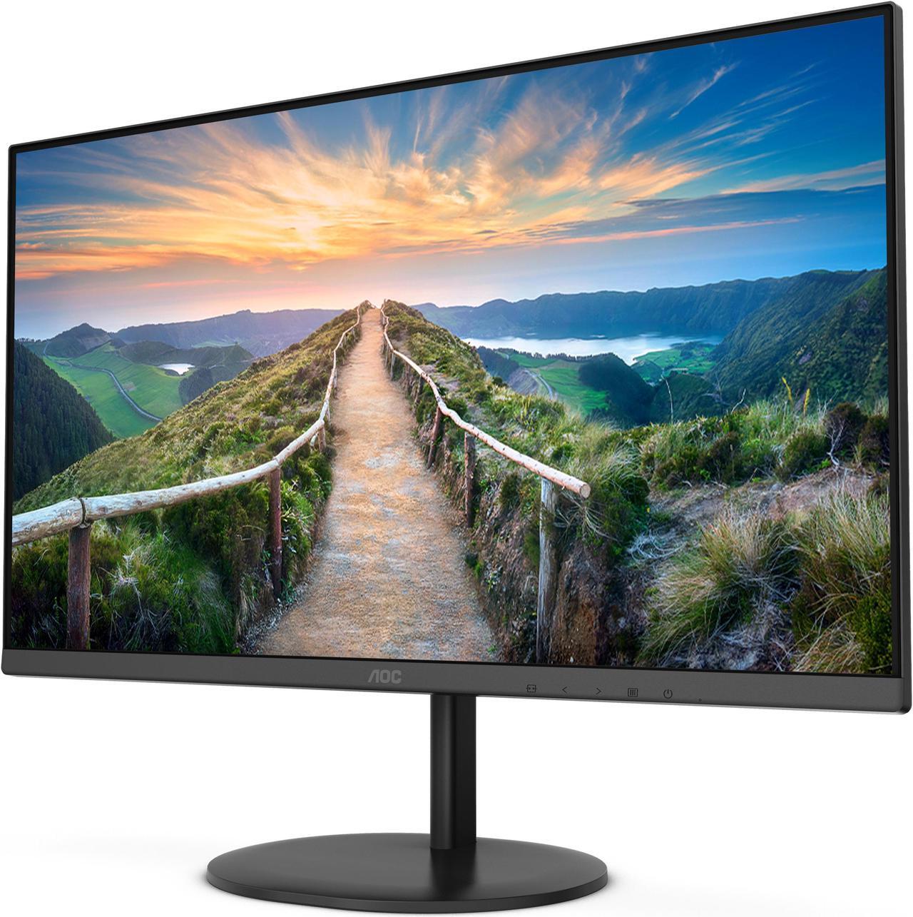 Alt view image 4 of 4 - AOC Q24V4EA - LED monitor - QHD - 24"