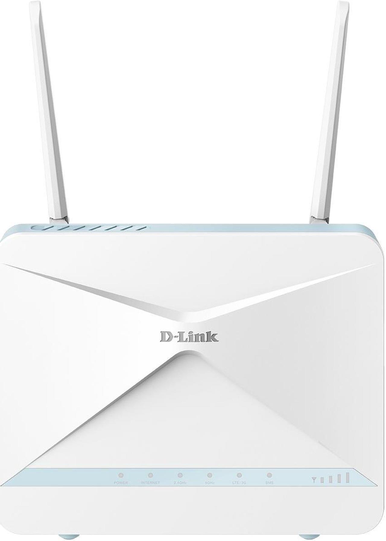 D-Link EAGLE PRO AI G416 - Wireless router - 3-port switch - GigE - Wi-Fi 6 - Dual Band - 3G, 4G