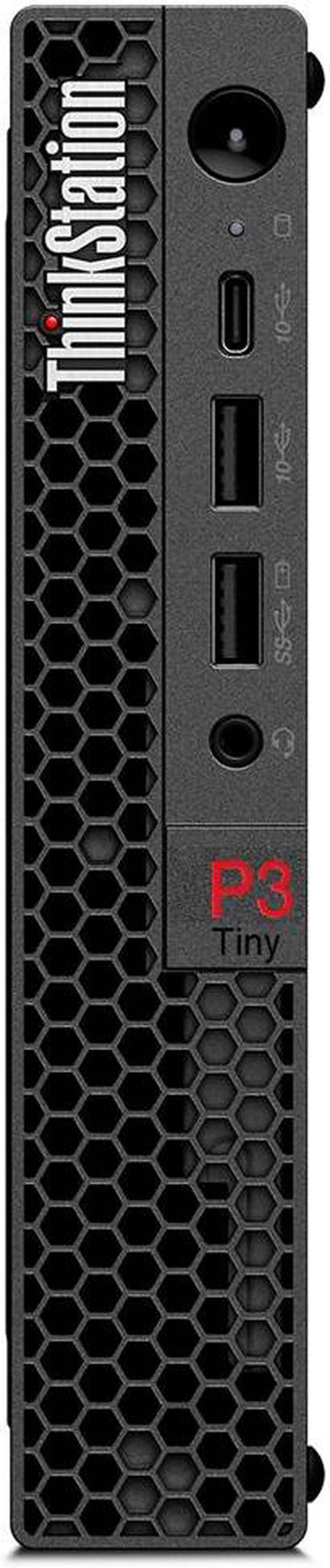 Lenovo ThinkStation P3 30H0 - Tiny 1 x Core i9 13900T / up to 5.3 GHz - vPro Enterprise - RAM 32 GB - SSD 1 TB - TCG Opa