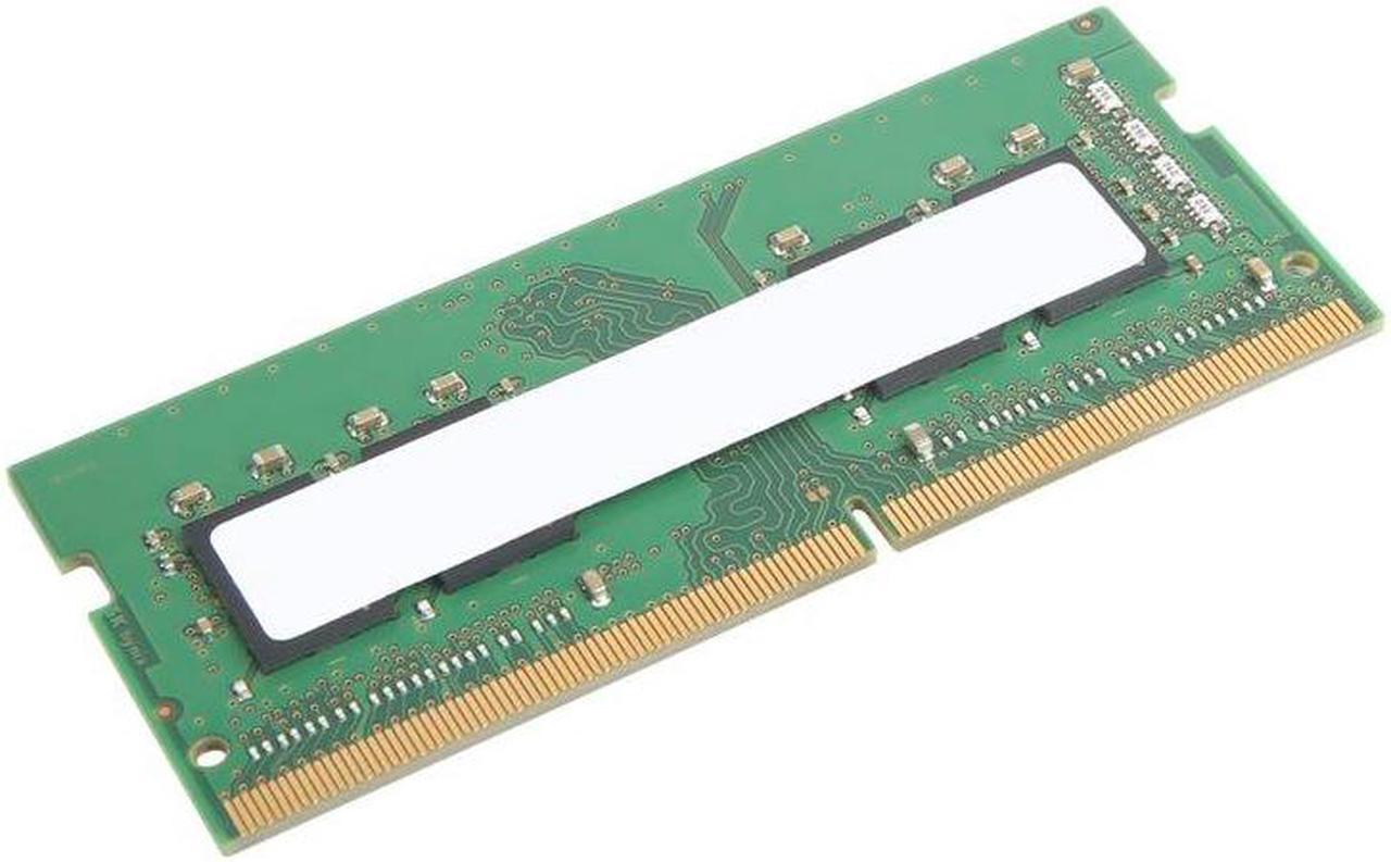 Lenovo - DDR4 - module - 16 GB - SO-DIMM 260-pin - 3200 MHz / PC4-25600 - unbuffered - ECC - green - for ThinkPad P1 Gen