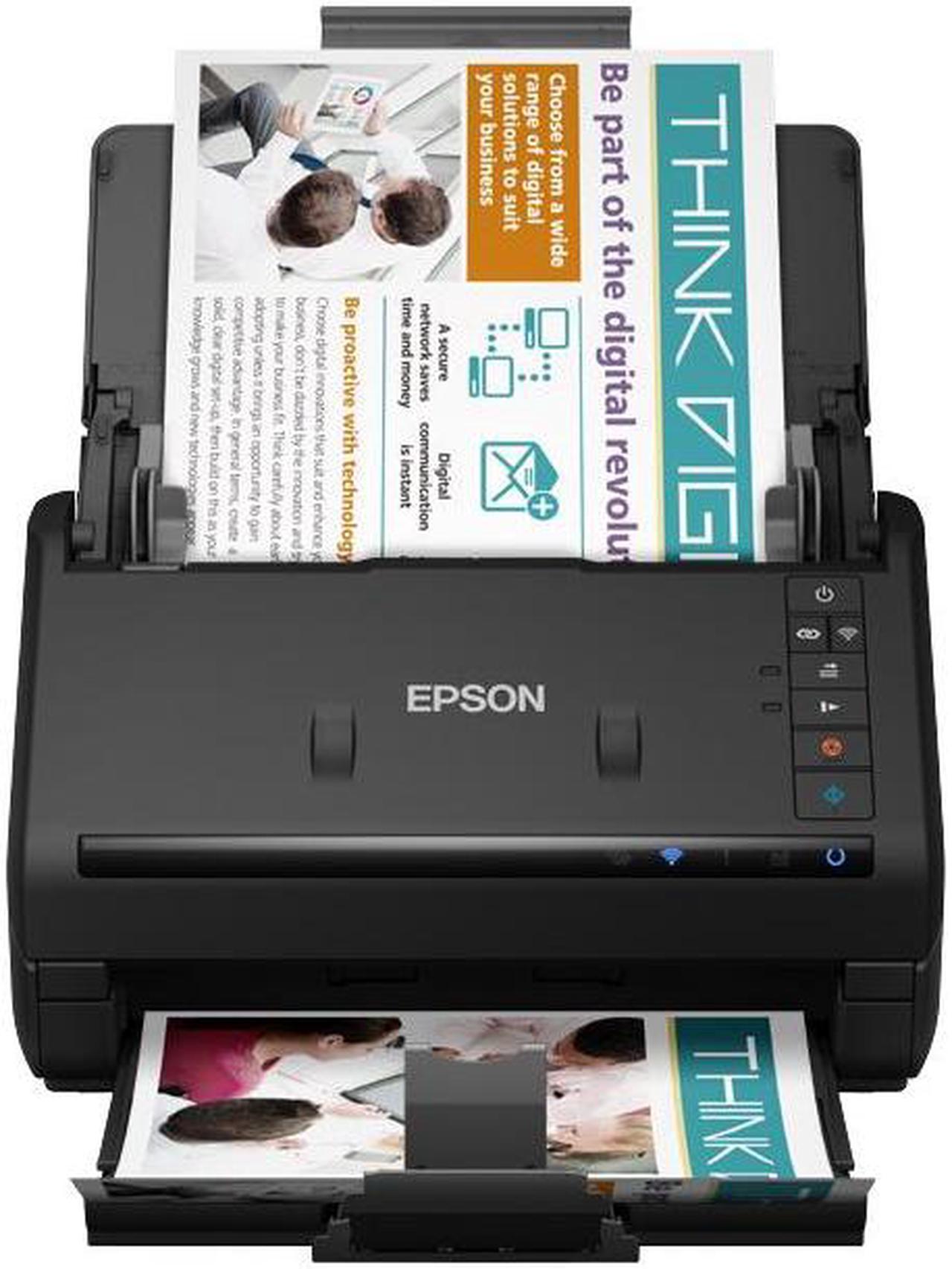 Epson WorkForce ES-500W II - Document scanner - Contact Image Sensor (CIS) - Duplex - 215.9 x 6069 mm - 600 dpi x 600 dp