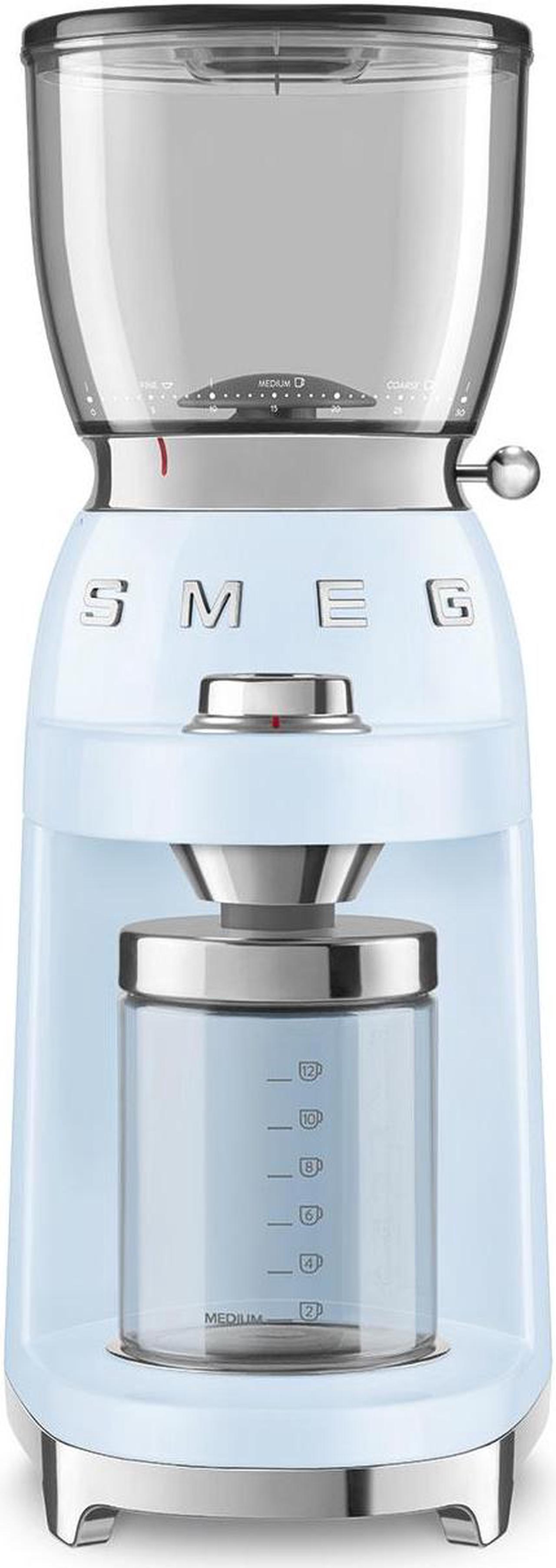 SMEG COFFEE GRINDER 50´STYLE PASTEL BLUE CGF01PBEU