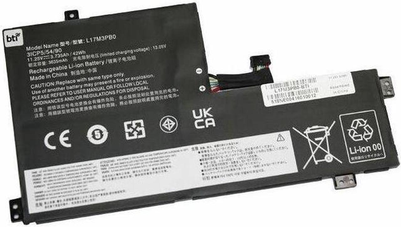 BTI L17M3PB0-BTI 3-cell 11.25V Li-Ion Notebook Battery