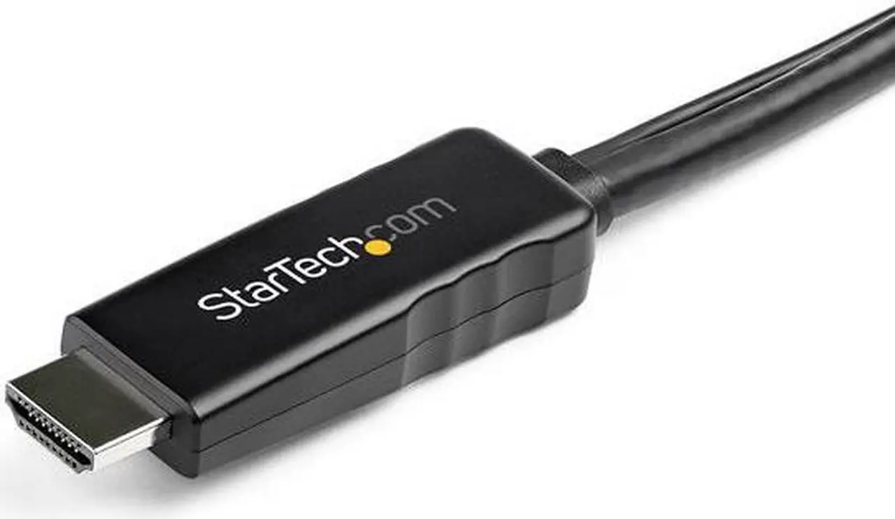 Alt view image 5 of 13 - StarTech.com 3 m 9.8 ft. HDMI to DisplayPort Cable 4K 30Hz USB-powered Active HDMI to DisplayPort Cable HD2DPMM10 HD2DPMM3M