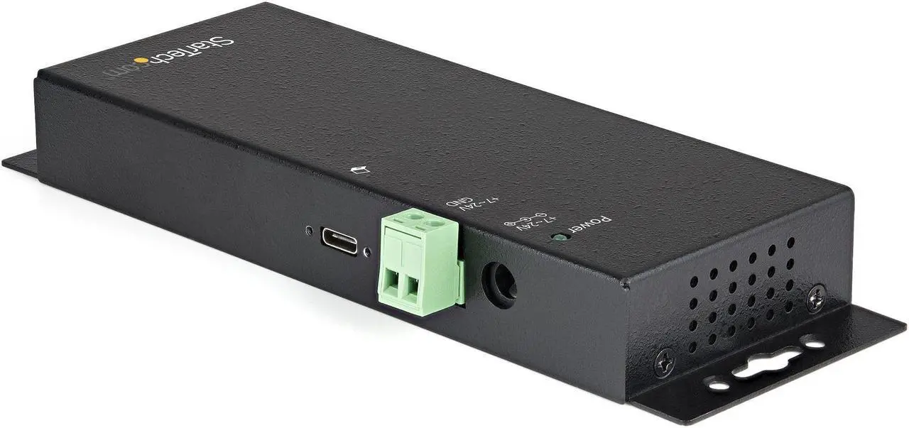 Alt view image 4 of 11 - StarTech 4 Port 10Gbps Metal Industrial USB C Hub HB31C3A1CME