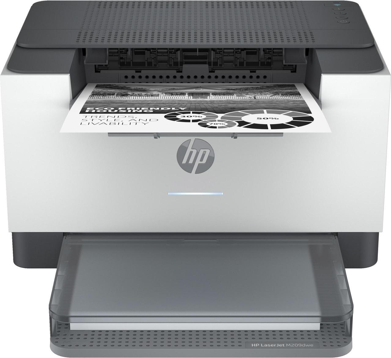 Main image of HP LaserJet M209dwe HP+ Wireless Black & White Printer with 6 Months Instant Ink