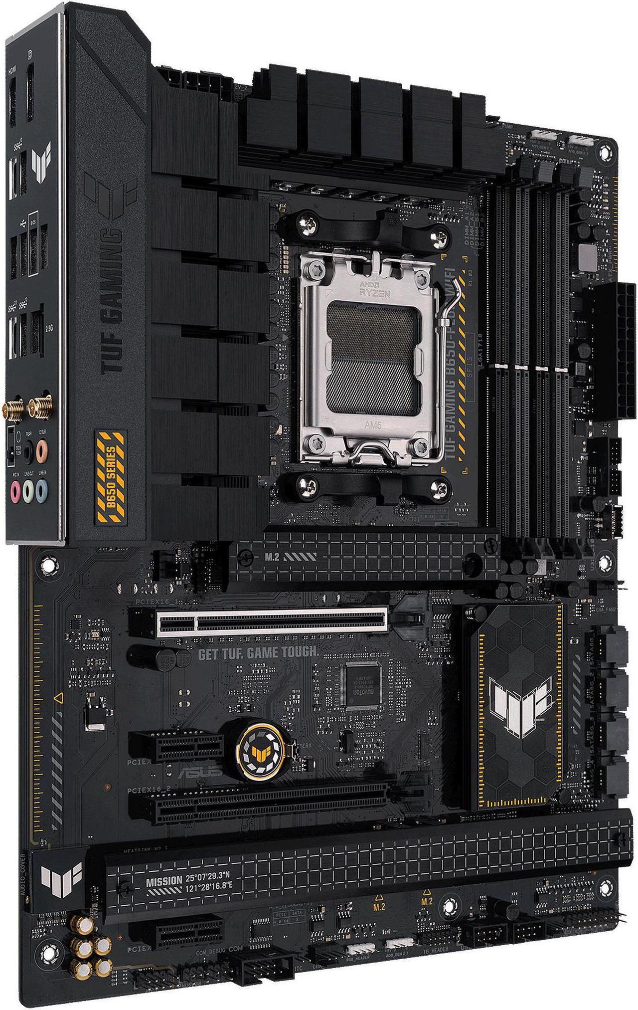 Alt view image 3 of 4 - ASUS Mainboard TUF Gaming B650-Plus WiFi - ATX - Socket AM5 - AMD B650