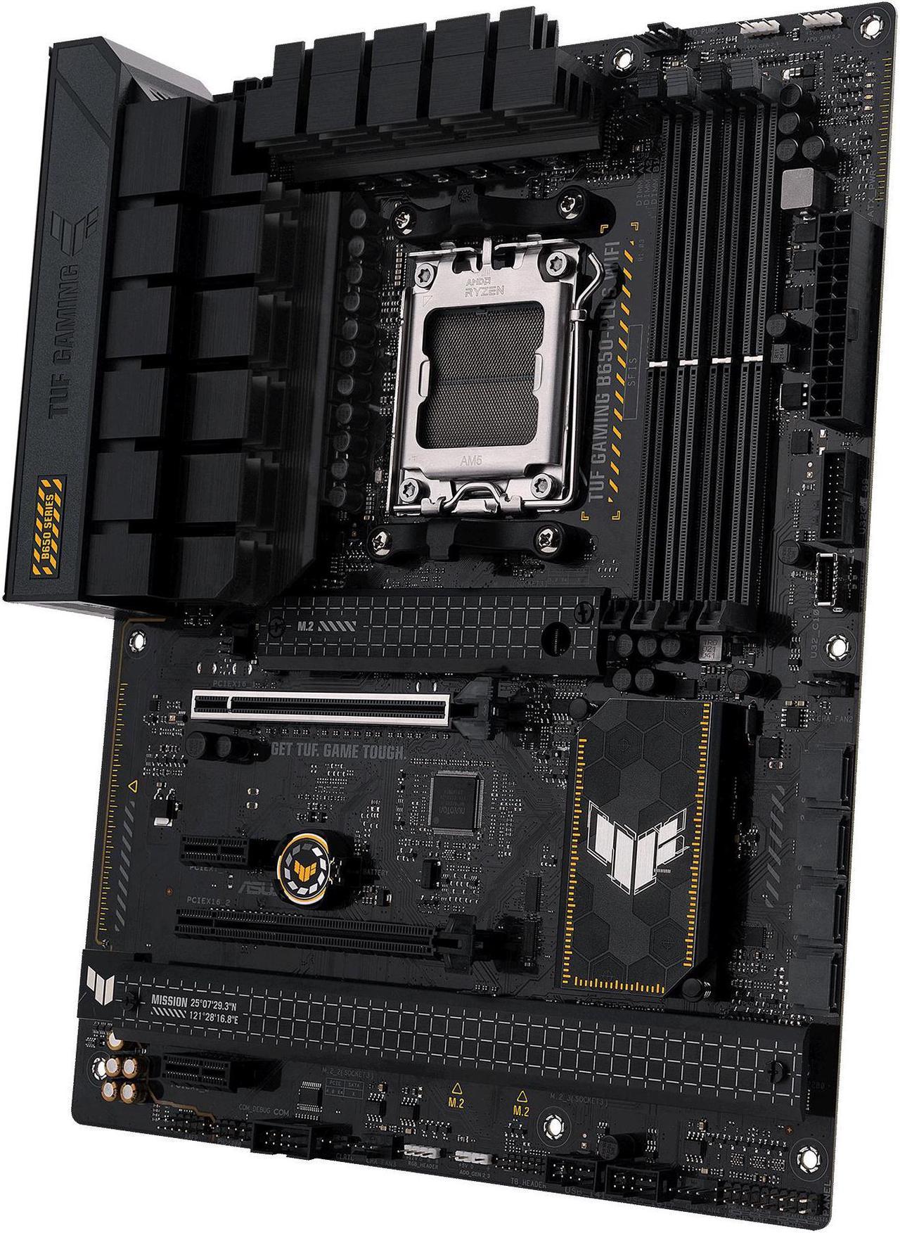 Alt view image 4 of 4 - ASUS Mainboard TUF Gaming B650-Plus WiFi - ATX - Socket AM5 - AMD B650