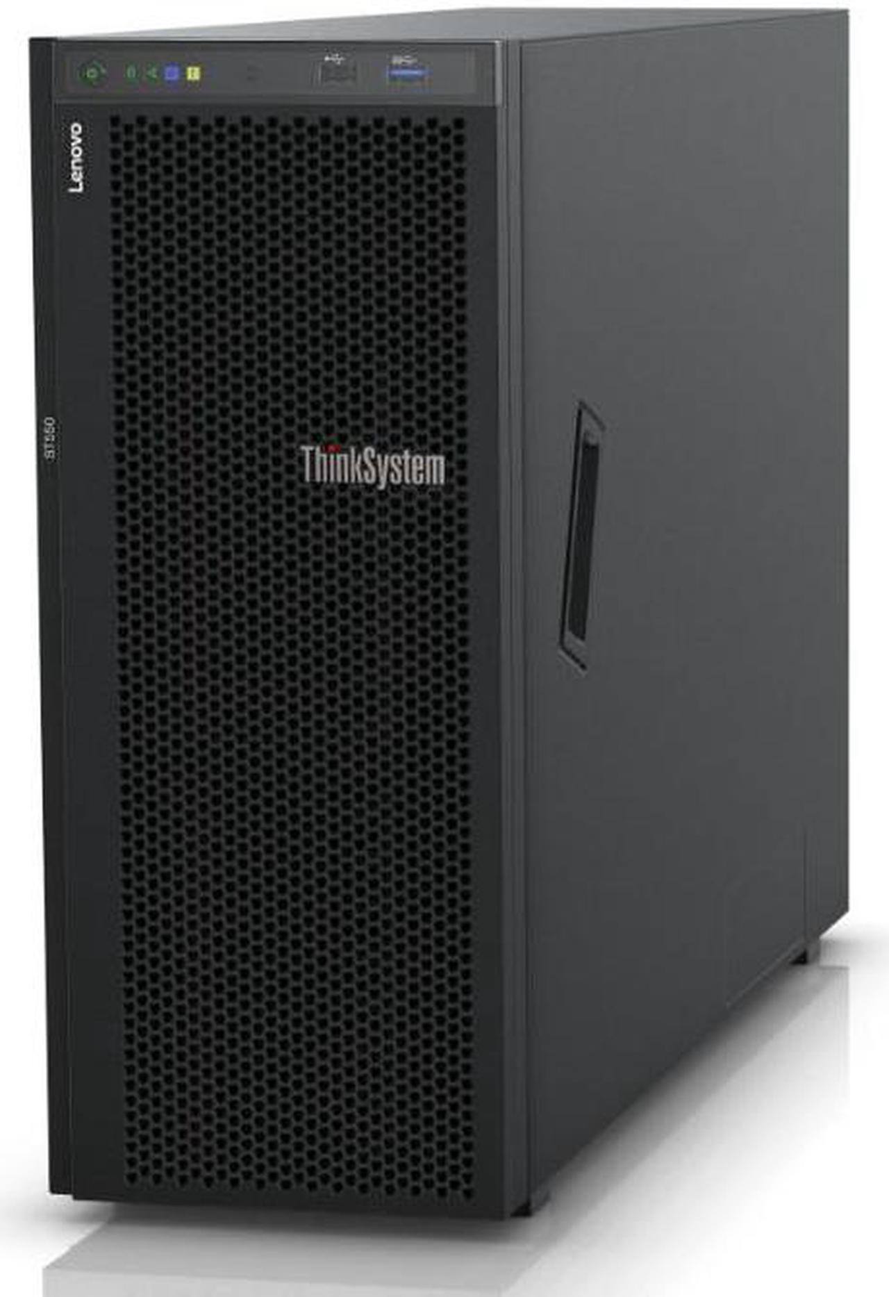 Lenovo ThinkSystem ST550 7X10 - Server - tower 4U - 2-way - 1 x Xeon Silver 4208 / up to 3.2 GHz - RAM 32 GB - hot-swap