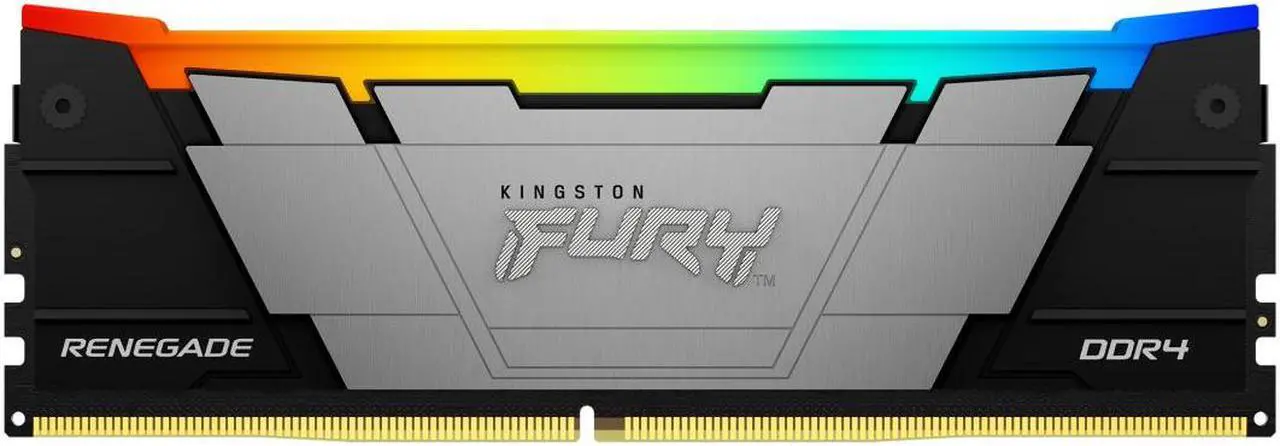 Alt view image 7 of 7 - Kingston Fury Renegade RGB 3600 32GB (2x16GB) 3600MT/s DDR4 CL16 DIMM (Kit of 2) 1Gx8 Desktop Gaming Memory - KF436C16RB12AK2/32