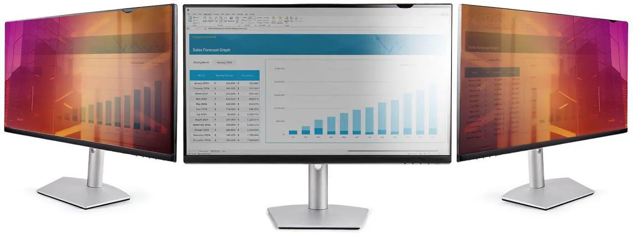Alt view image 2 of 12 - 27IN MONITOR PRIVACY SCREEN