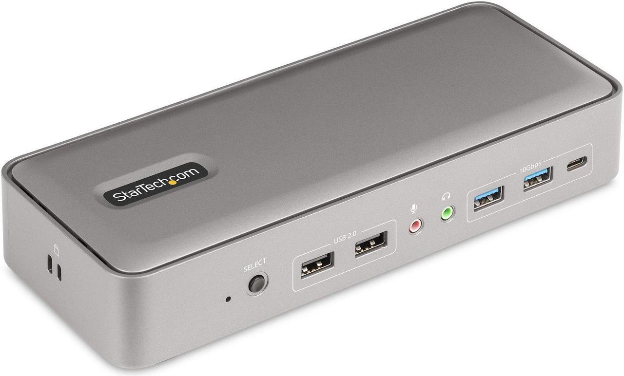 DUAL-LAPTOP USB-C KVM DOCKING