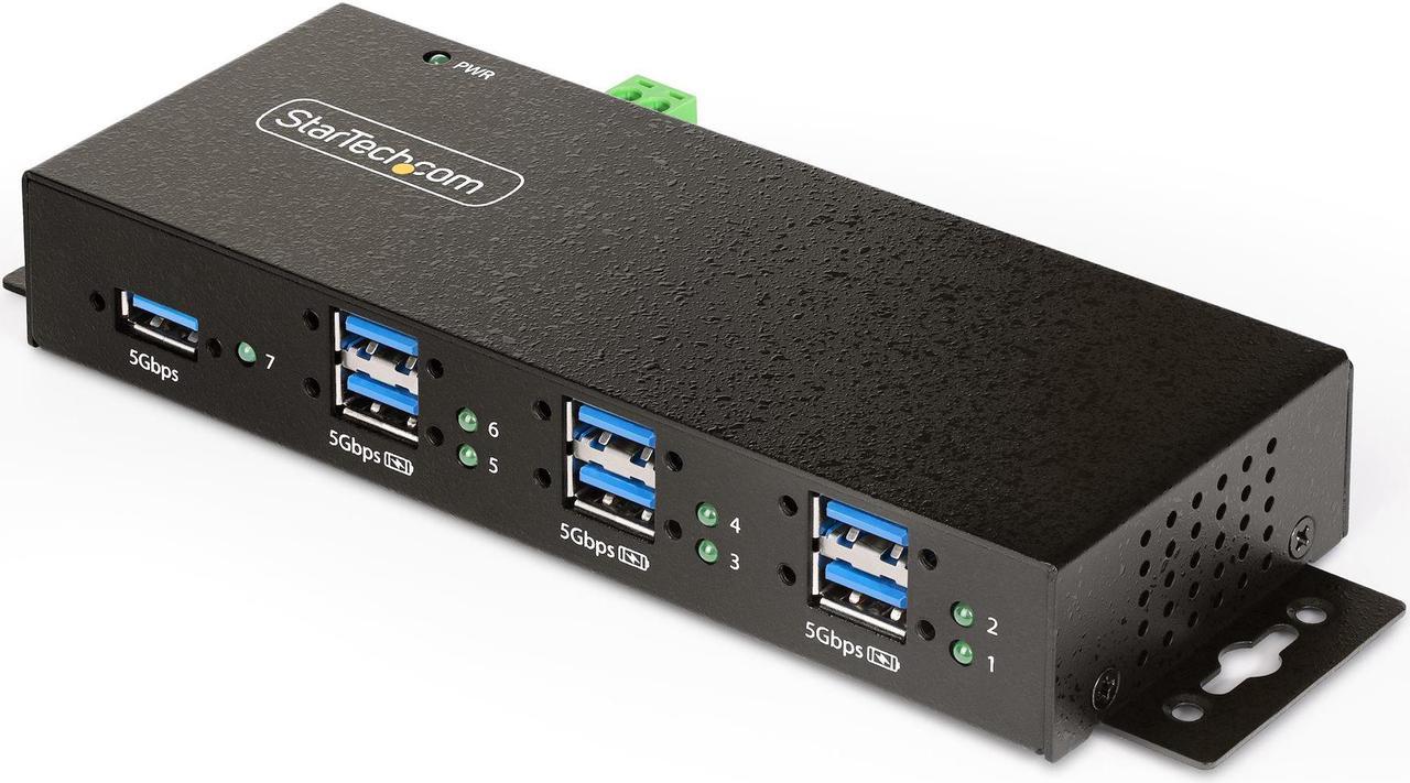 7-PORT MANAGED INDUSTRIAL USB