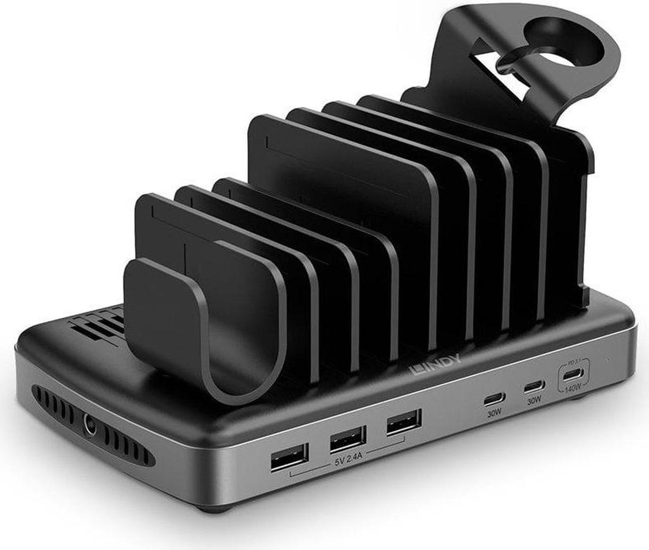 160W 6 PORT USB CHARGING